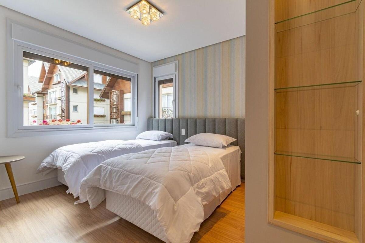 Rosa Edificio Bellagio Canela Com Infraestrutura Completa Apartment Екстериор снимка