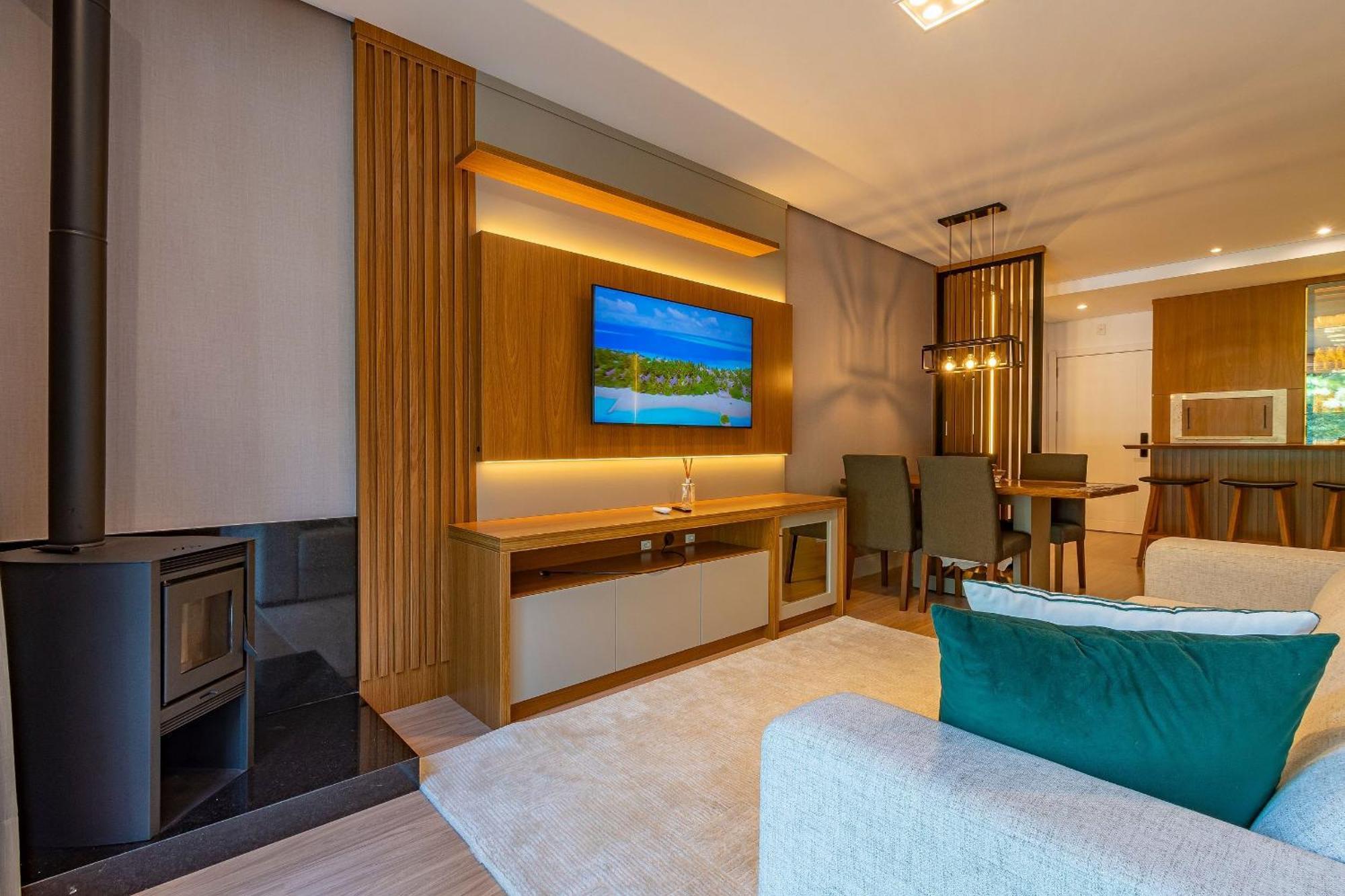 Rosa Edificio Bellagio Canela Com Infraestrutura Completa Apartment Екстериор снимка