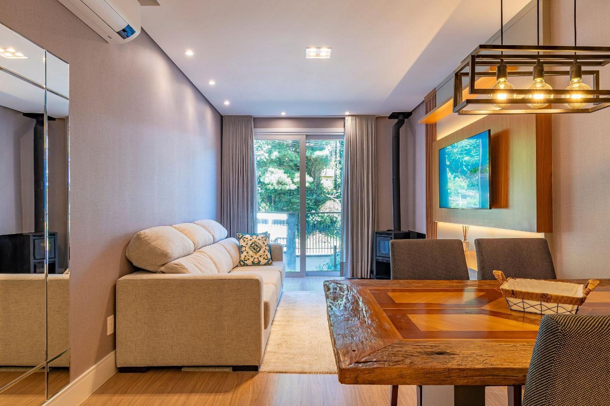 Rosa Edificio Bellagio Canela Com Infraestrutura Completa Apartment Екстериор снимка