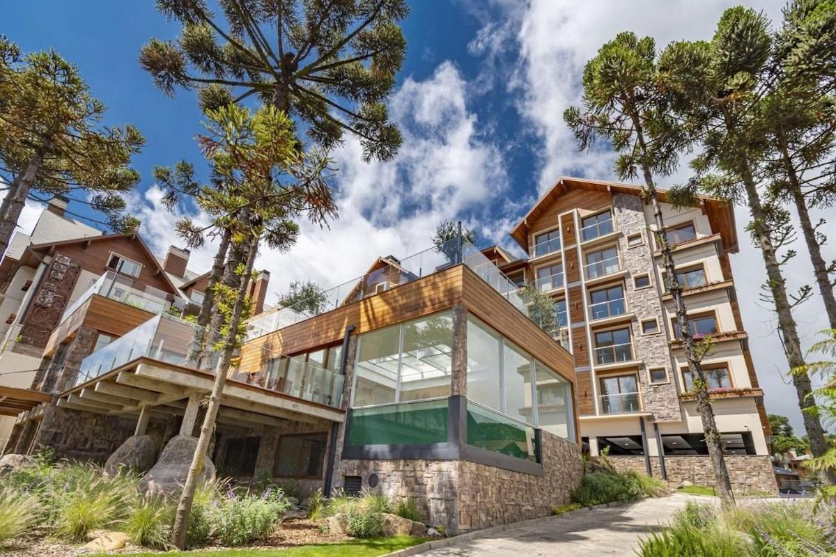 Rosa Edificio Bellagio Canela Com Infraestrutura Completa Apartment Екстериор снимка