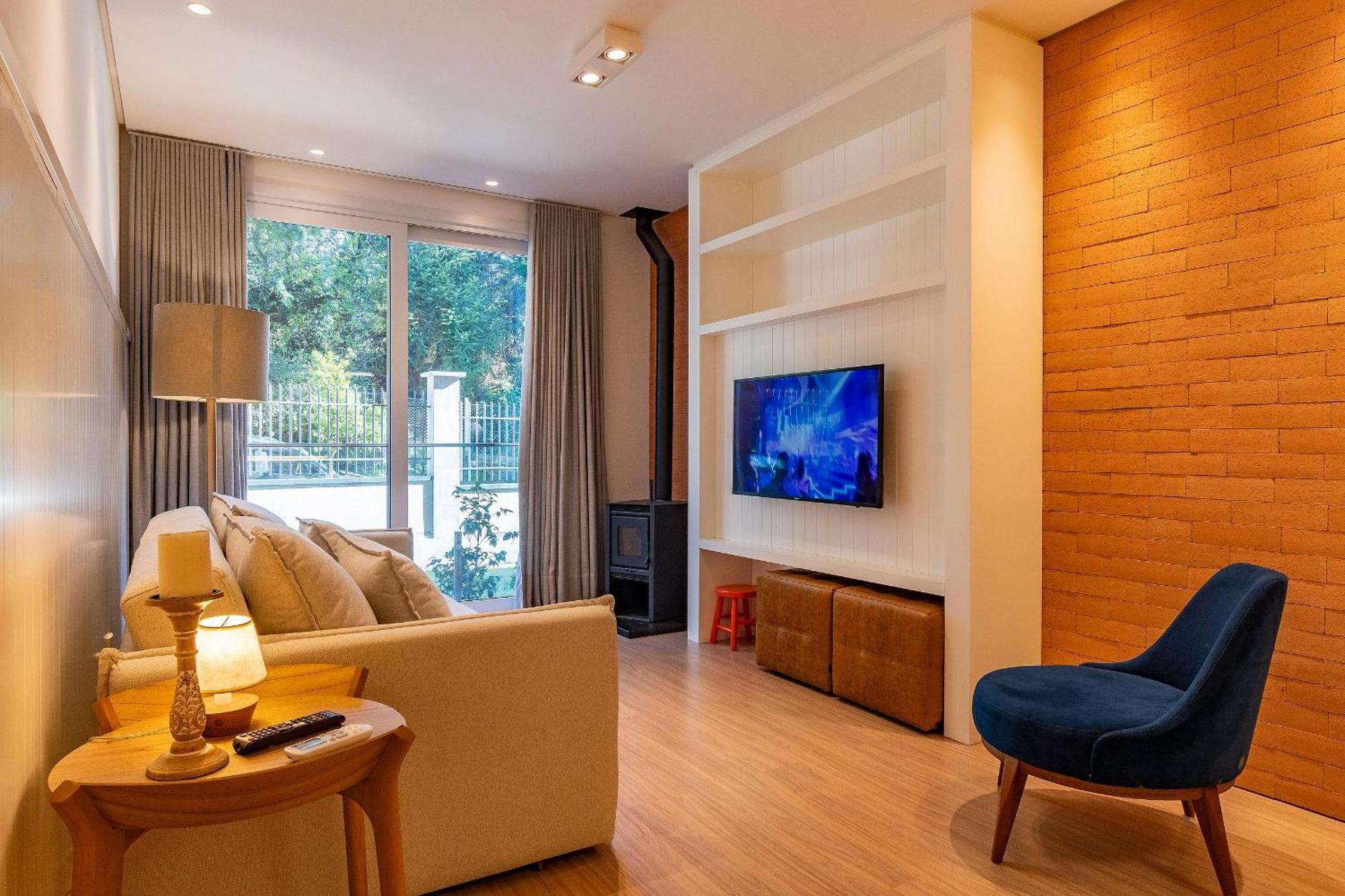 Rosa Edificio Bellagio Canela Com Infraestrutura Completa Apartment Екстериор снимка